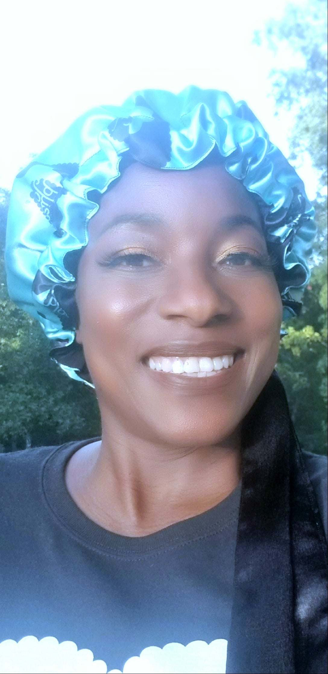 Blissful Journey Satin Bonnet