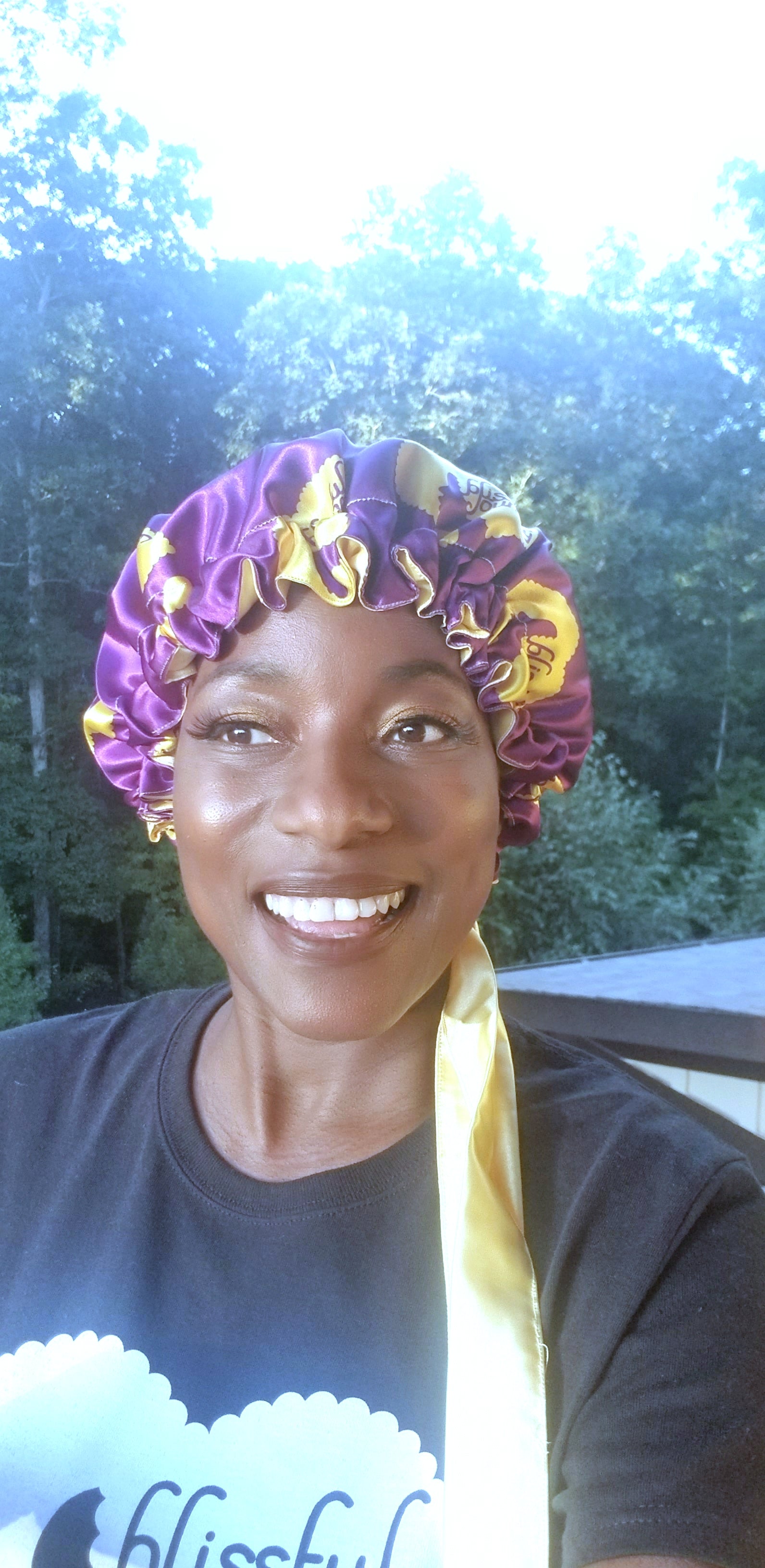 Blissful Journey Satin Bonnet