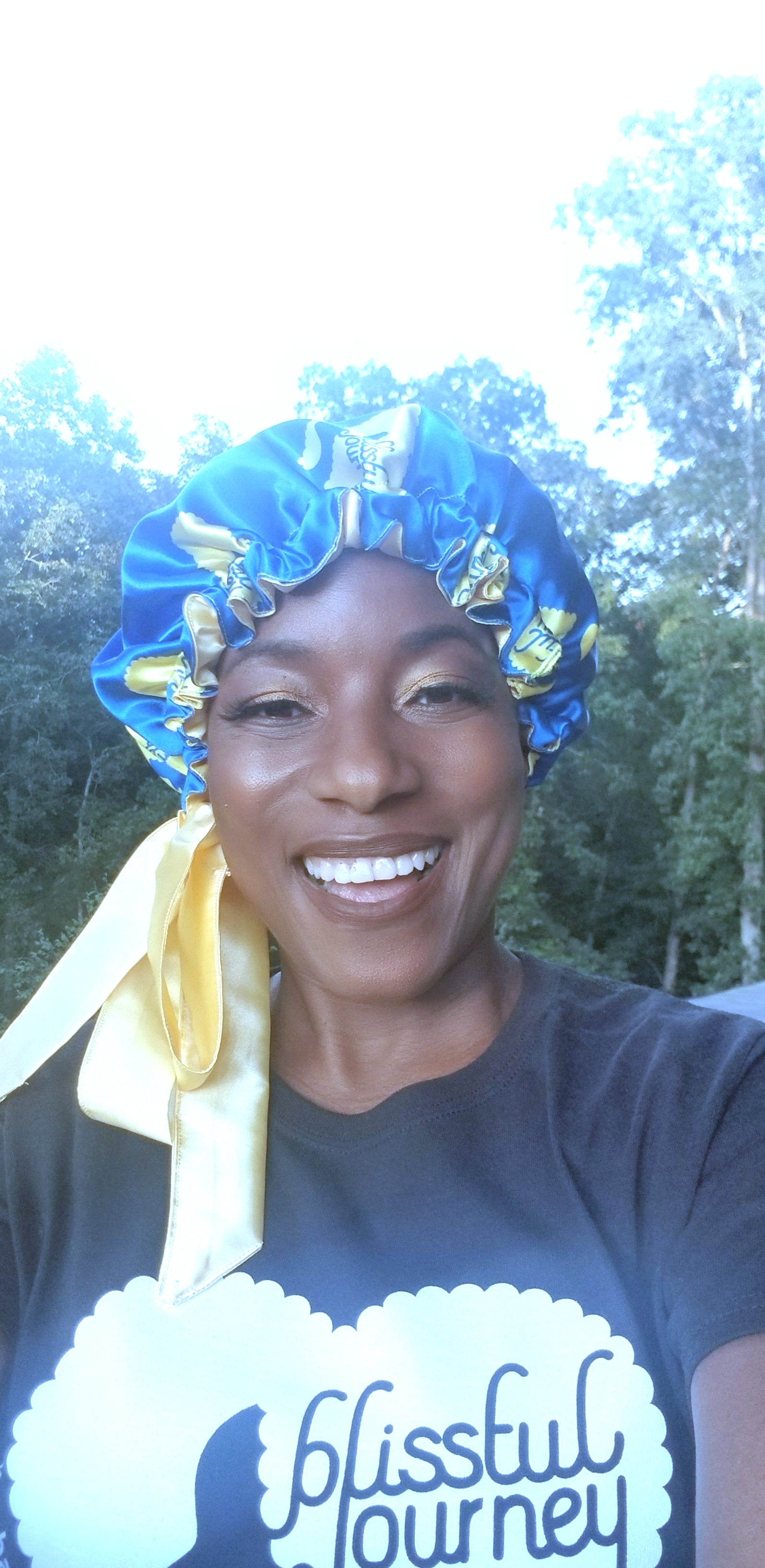 Blissful Journey Satin Bonnet
