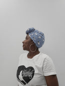 Orange and Pineapple head wrap